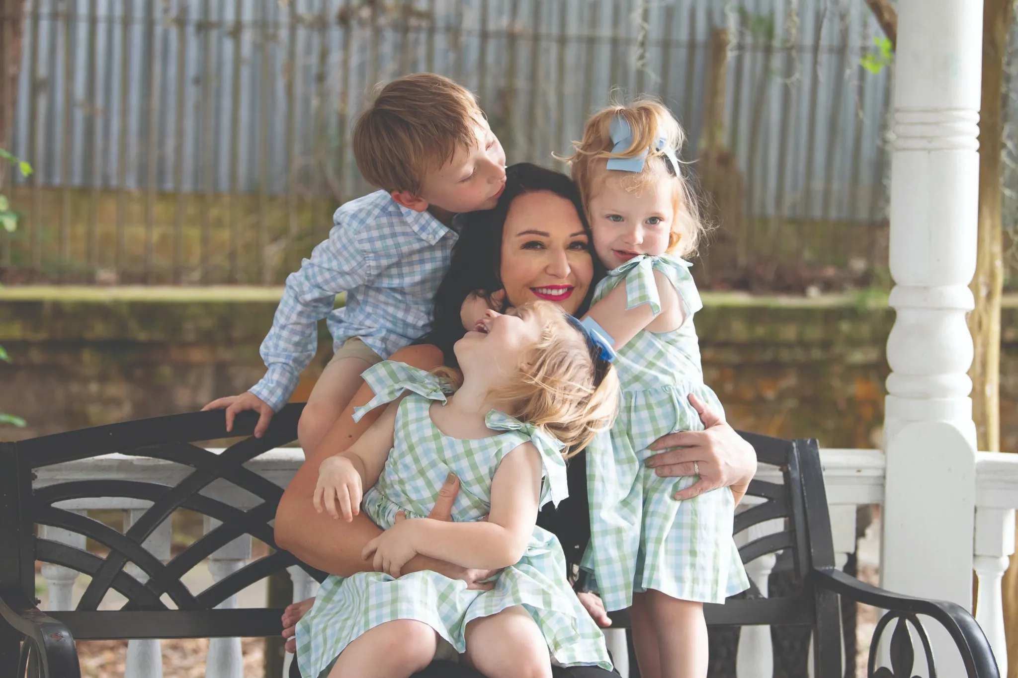 Brittani with her children